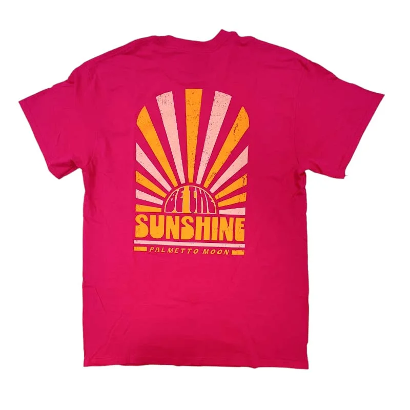 Be The Sunshine Short Sleeve T-Shirt Basic T-Shirt Crew Neck Short Sleeve