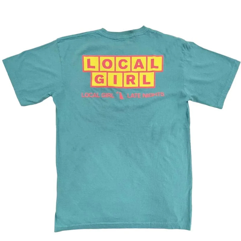 Local Girl Local 24/7 Short Sleeve T-Shirt Plaid T-Shirt Polka Dot Checkered