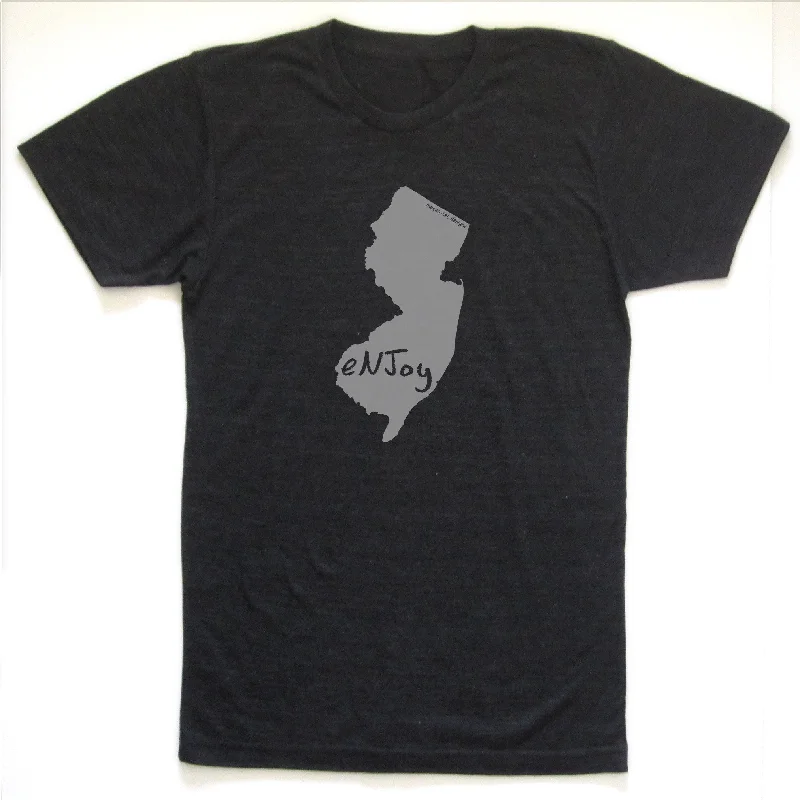 Ready to ship! SALE: New Jersey : eNJoy unisex tri-blend tee Welt Pockets Slit Pockets