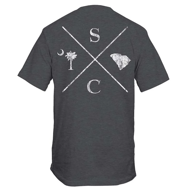 South Carolina Crossing Short Sleeve T-Shirt Cozy Warm Stylish