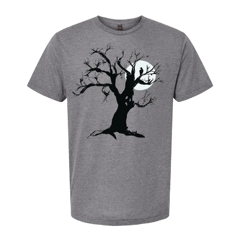 Spooky Tree : Unisex Tee Zippered Front Buttoned Front Snap Front