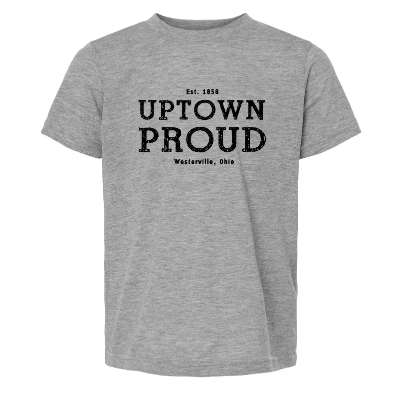 Uptown Proud : Youth Tee Satin Fabric Silk Fabric Chiffon Fabric