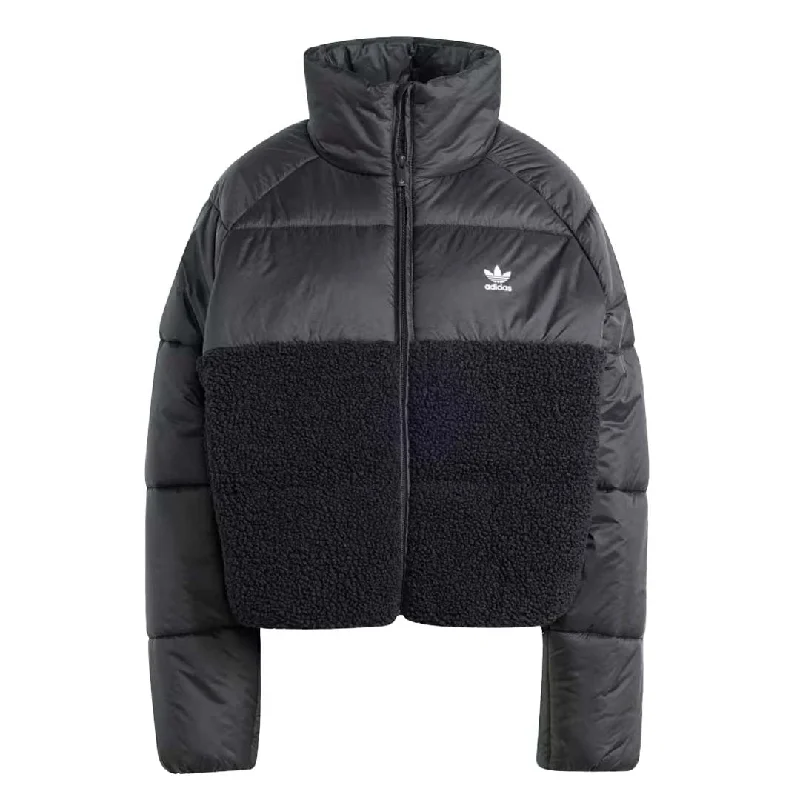 adidas - Women's Polar Puffer Jacket (IS5257) Welt Pockets Slit Pockets Flap Pockets