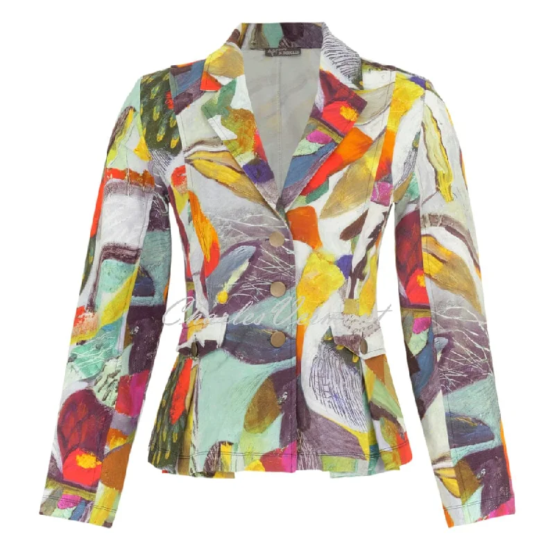 Dolcezza 'Botanica' Blazer Jacket - Style 24700 Fleece Fabric Down Fabric Feather Fabric