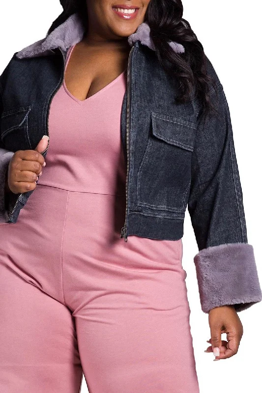 Poetic Justice - Tina Jacket Satin Jacket Silk Jacket Chiffon Jacket