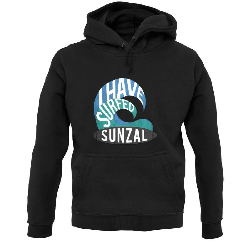 I Have Surfed Sunzal Unisex Hoodie Hoodie with Drawstring Waist Adjustable Fitted