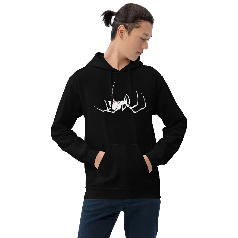 Latrodectus Black Widow Spider Arachnid Unisex Hoodie Sweatshirt Hoodie with High Neck Warm Protective