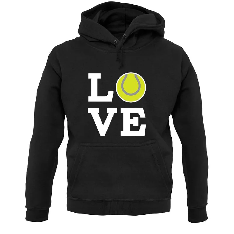 Love Tennis Unisex Hoodie Hoodie Crop Top Short Trendy