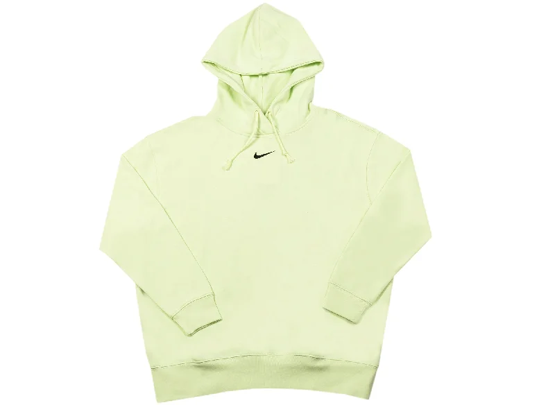 Women's Nike Sportswear Essentials Collection Fleece Hoodie Hoodie with Hem Elastic Stretchable Comfortable