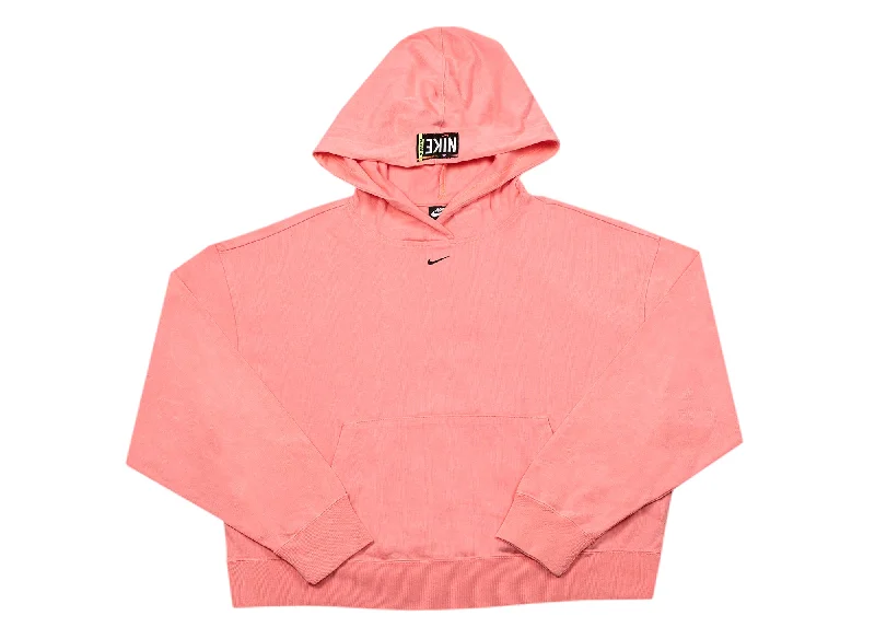 Women's Nike Sportswear Wash Hoodie in Pink Hoodie Sweatshirt Pullover