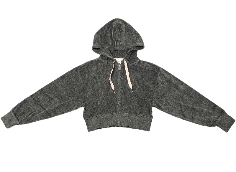 Women's Vans Crop Hoodie 'Sandy Liang' Hoodie with Fur Luxurious Winter