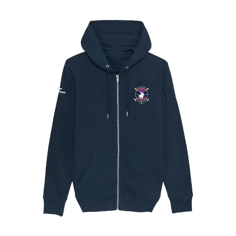 Zürich Navy Zip Hoodie Hoodie Sweatshirt Pullover