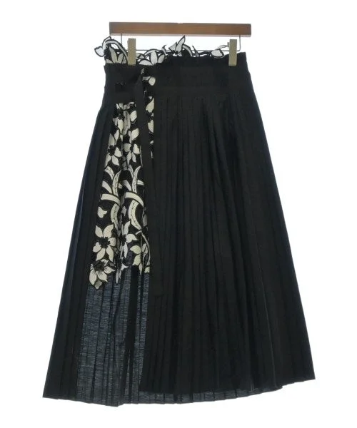 sacai Long/Maxi length skirts chiffon skirt delicate