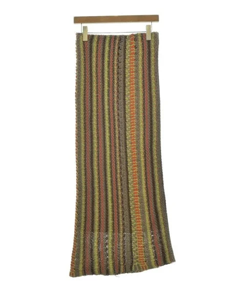 Omekashi Long/Maxi length skirts cashmere skirt soft