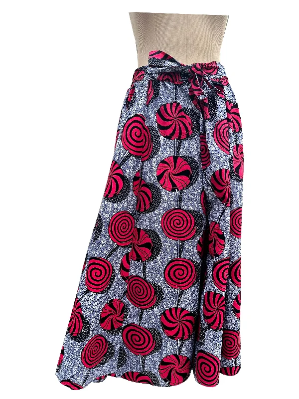 African Long Maxi Skirt (Plus Size) cashmere skirt rich