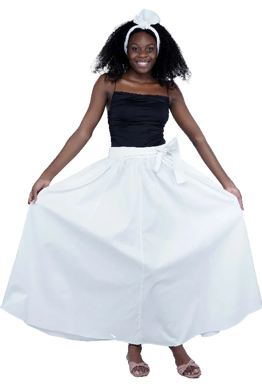 White Long Maxi Skirt tulle skirt dreamy