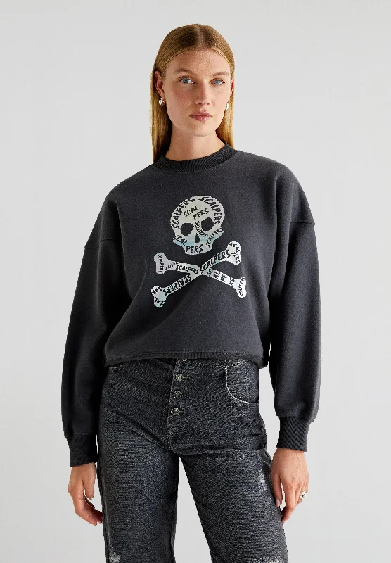 SIGN SKULL SWEATER Stretchy Elastic Breathable