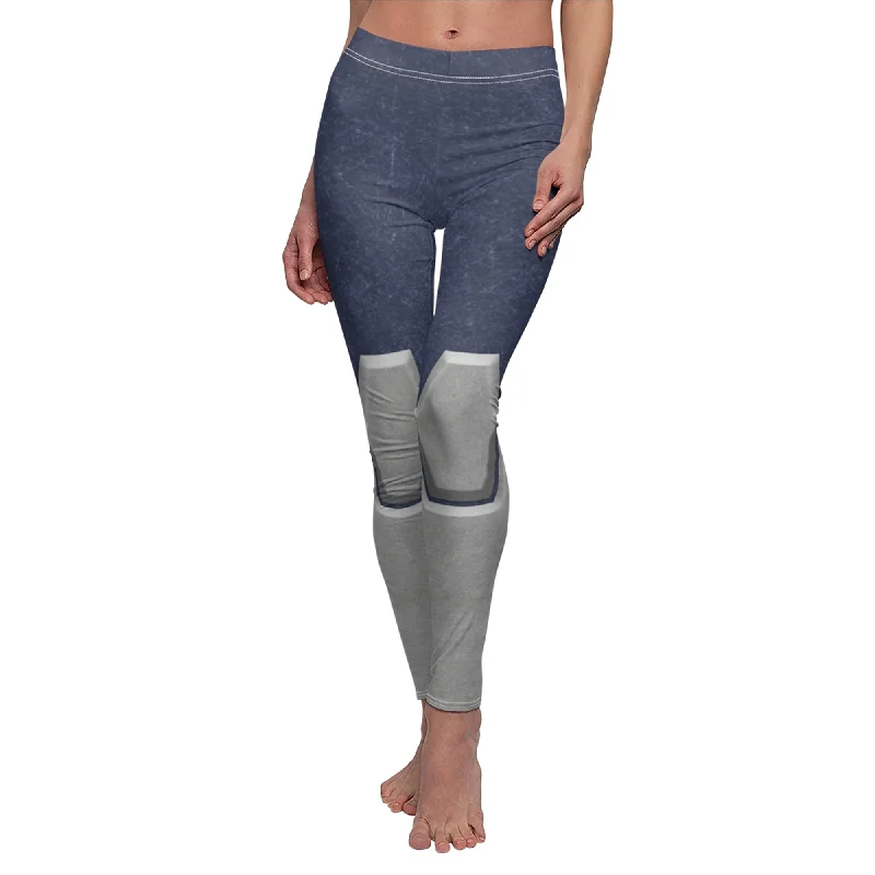 Ahsoka Tano Blue Legging, The Clone Wars Costume Stylish Athletic Wear Leggings