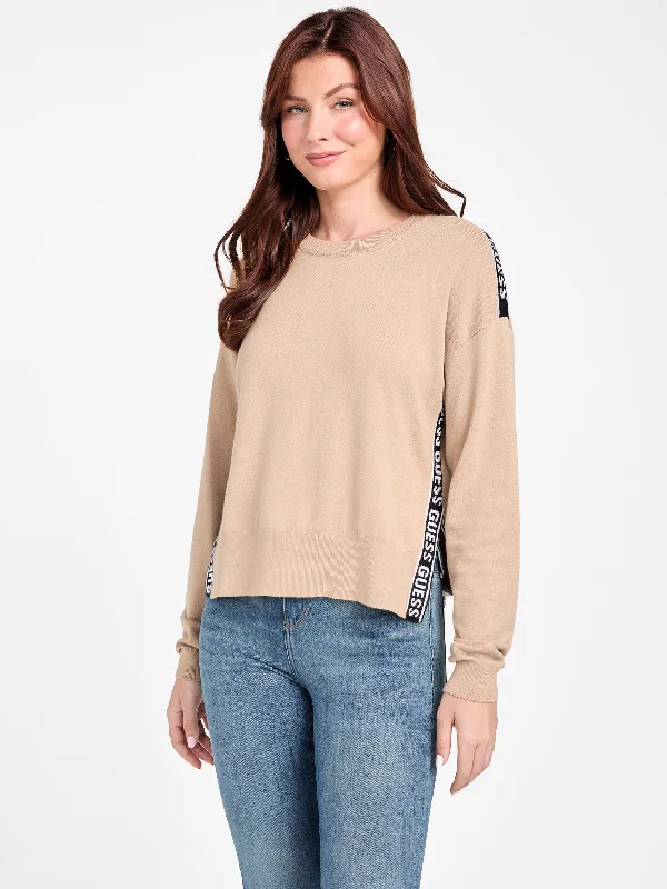 Amolly Crewneck Sweater Tailored Straight A-Line