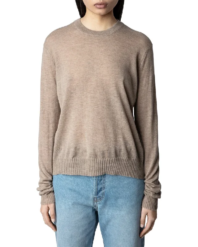 Zadig & Voltaire Life Cp Cashmere Sweater Layered Multi-layer Single Layer