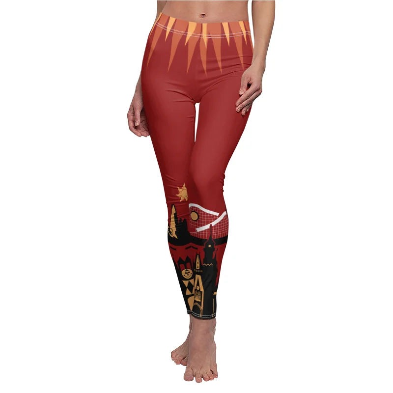 California Adventure Legging, Disney California Adventure Park Costume Comfortable Running Leggings