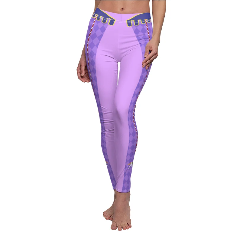 Cinderella's Carousel Legging, Cinderella Costume Trendy Fitness Leggings