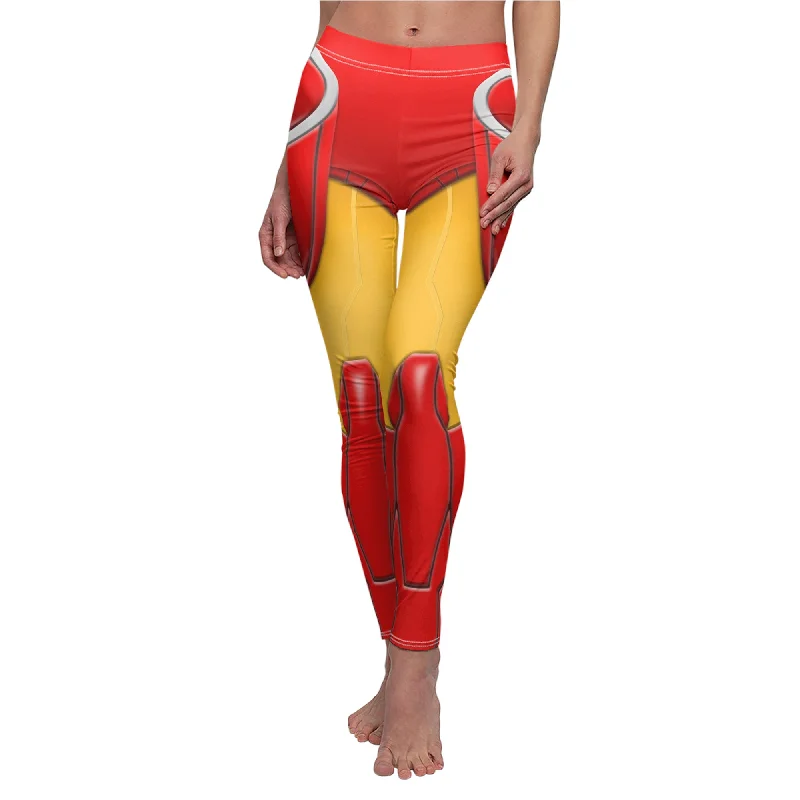 Iron Man Leggings, Spidey and His Amazing Friends Costume Comfortable Cold Weather Leggings