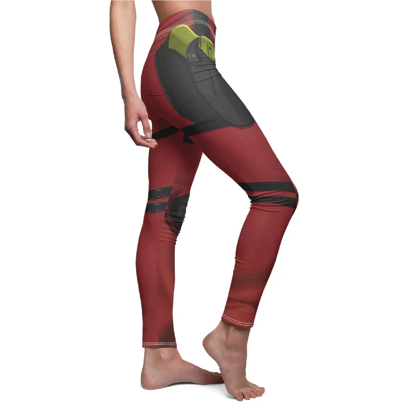 Kidpool Leggings, Deadpool & Wolverine Costume Comfortable Athletic Tights