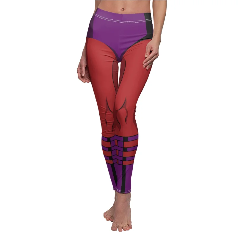 Magneto Leggings, X-Men 1997 Costume Cozy Sweat-Wicking Leggings