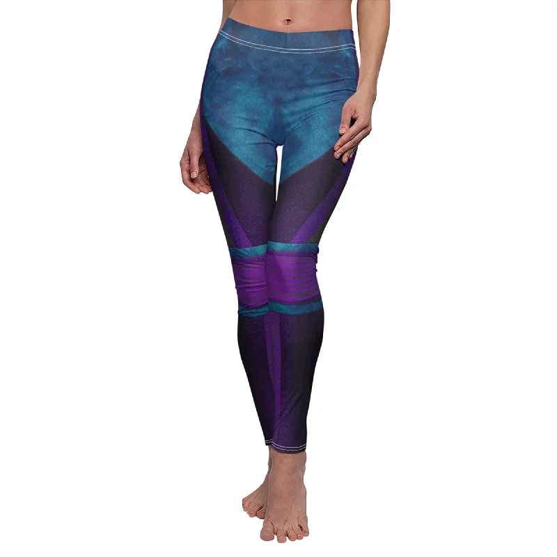 Mal Legging, Descendants 3 Costume Fashionable Plus-Size Activewear