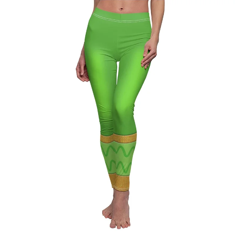 Minty Zaki Legging, Wreck It Ralph Costume Comfortable Bootcut Workout Leggings