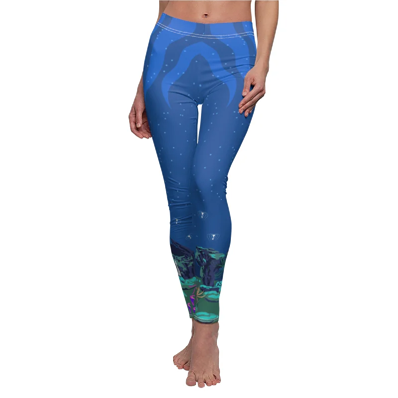 Pandora Pattern Legging, The World of Avatar Costume Stylish Stretch Pants Leggings