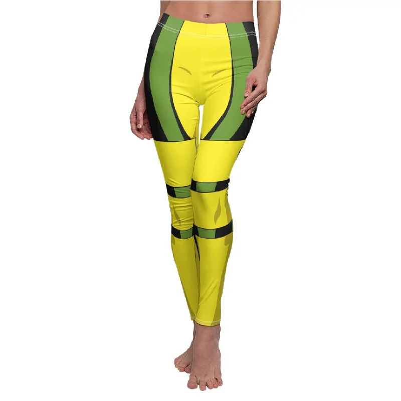 Rogue Leggings, X-Men 1997 Costume Casual Slim-Fit Leggings