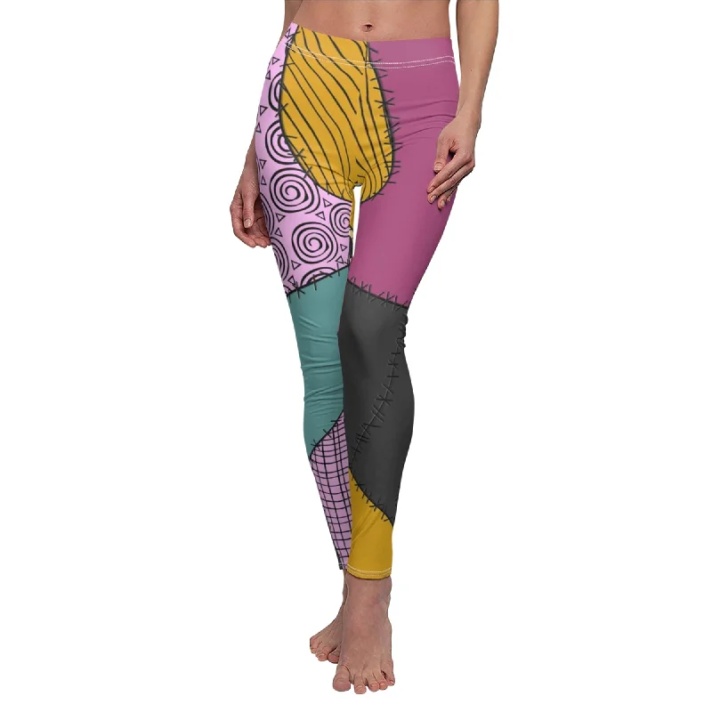 Sally Legging, Nightmare Before Christmas Costume Trendy Fitness Leggings