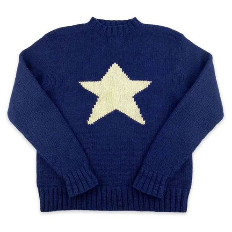 Star Girl Aesthetic Knit Sweater Silk Blend Satin Velvet