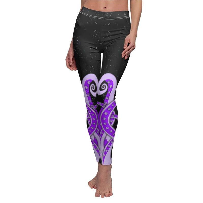 Ursula Legging, The Little Mermaid Costume Comfortable Yoga Tights Leggings