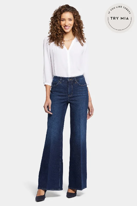 Mia Palazzo Jeans  - Northbridge Fashionable Slouchy Fit Jeans