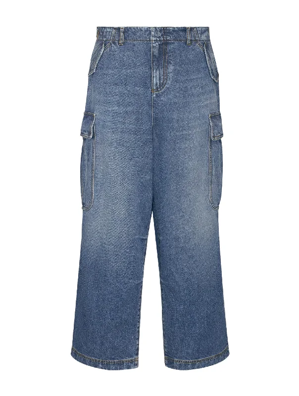 Jeans cargo Dior 8, D02 Fashionable Mom Jeans