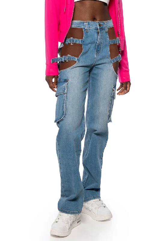 GIRLS JUST WANNA HAVE FUN DENIM JEANS Trendy Plus Size Jeans