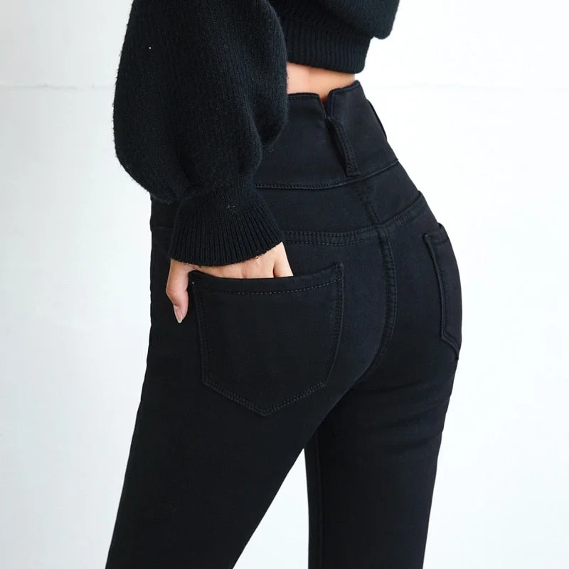 Jeans oversize Elegant Wide-Leg Jeans