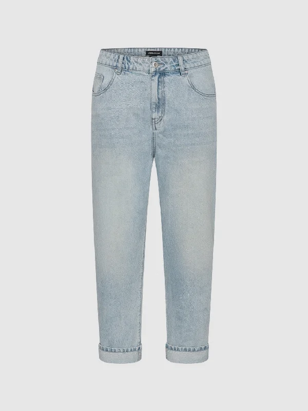 Straight Jeans Elegant Skinny Leg Jeans