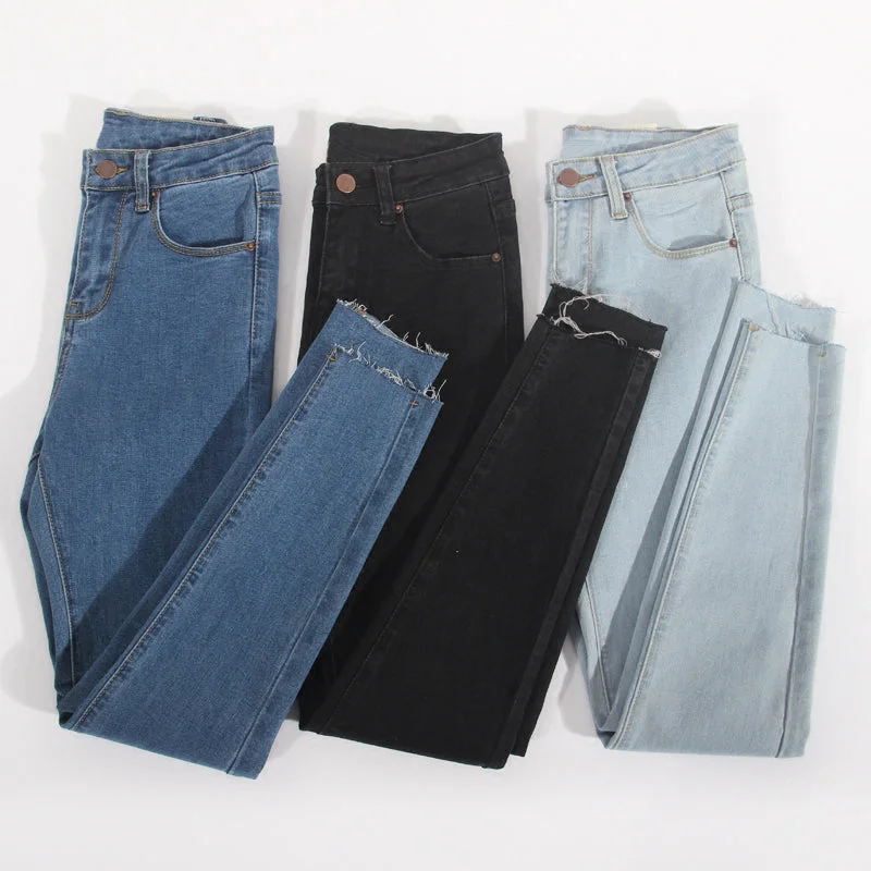 Women's  jeans Casual High-Waisted Bootcut Jeans